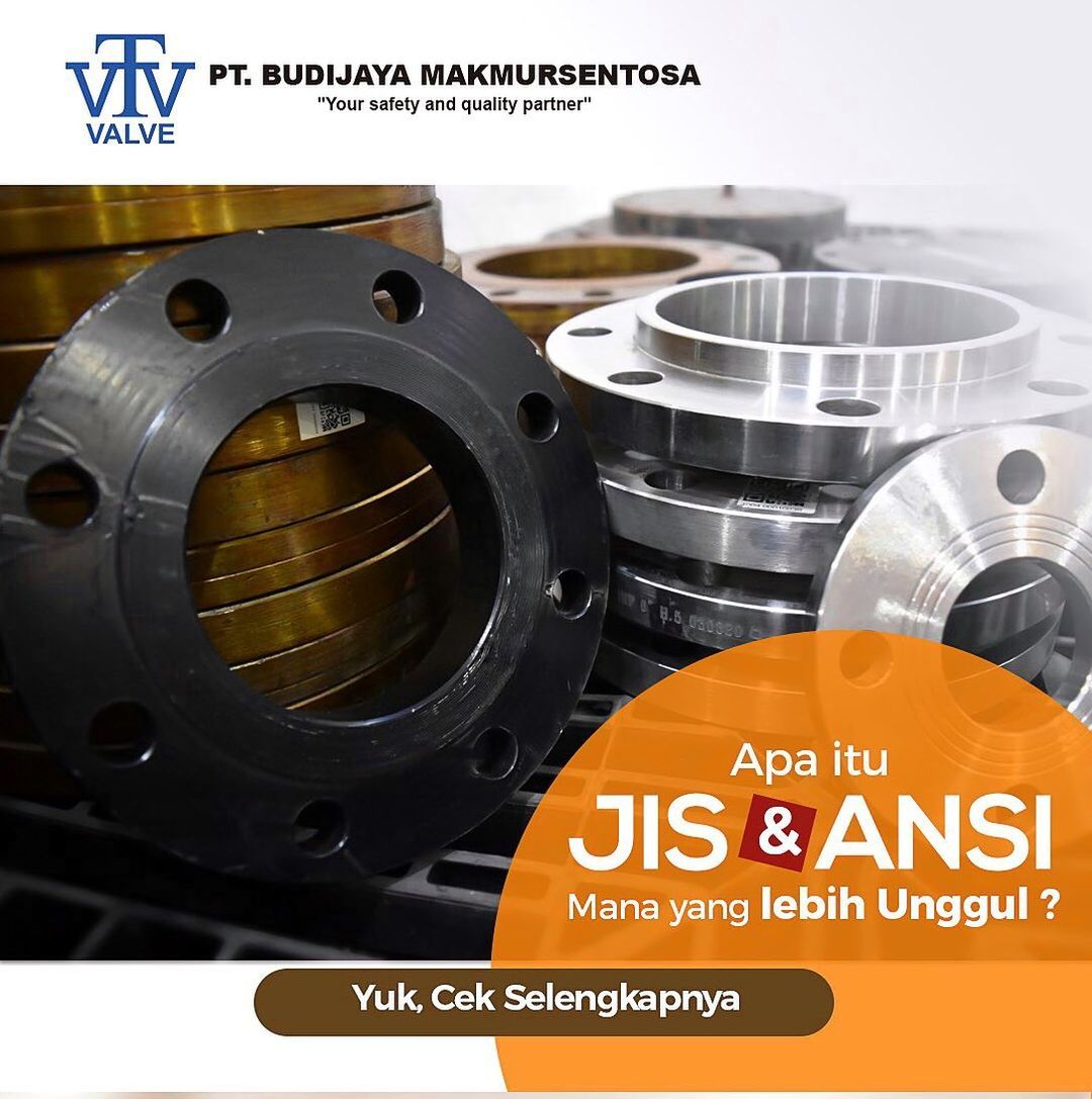 Perbedaan Flange JIS & ANSI