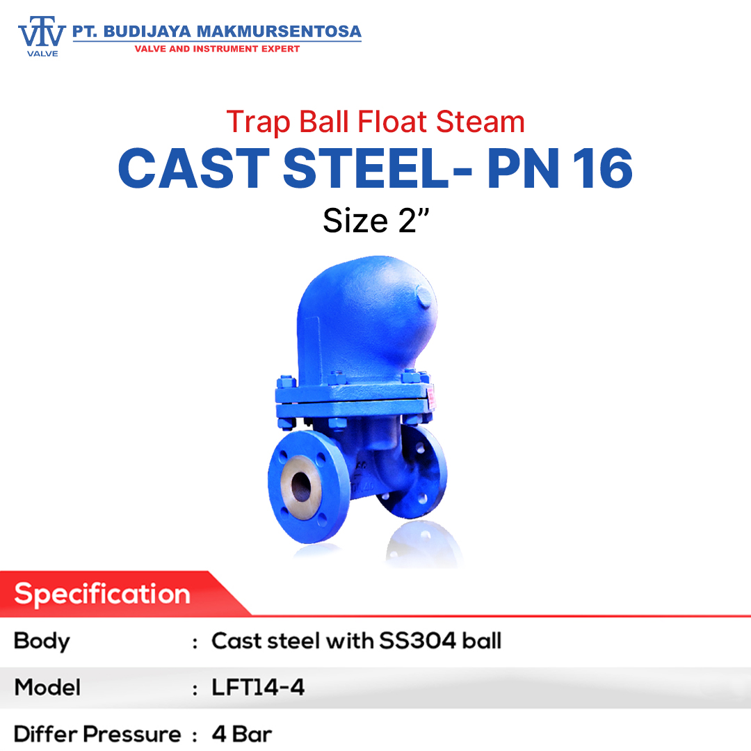 TRAP BALL Float Steam Trap Model : LFT14-4 PN16 - 2 Inch