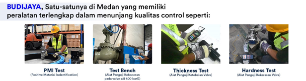 BUDIJAYA SATU SATUNYA YANG MEMILIKI PERALATAN TERLENGKAP DALAM MENUNJANG KUALITAS CONTROL​