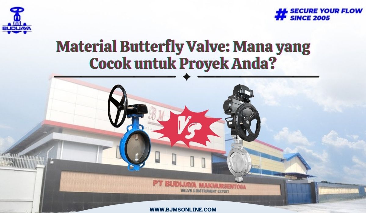 cara instalasi butterfly valve yang benar
